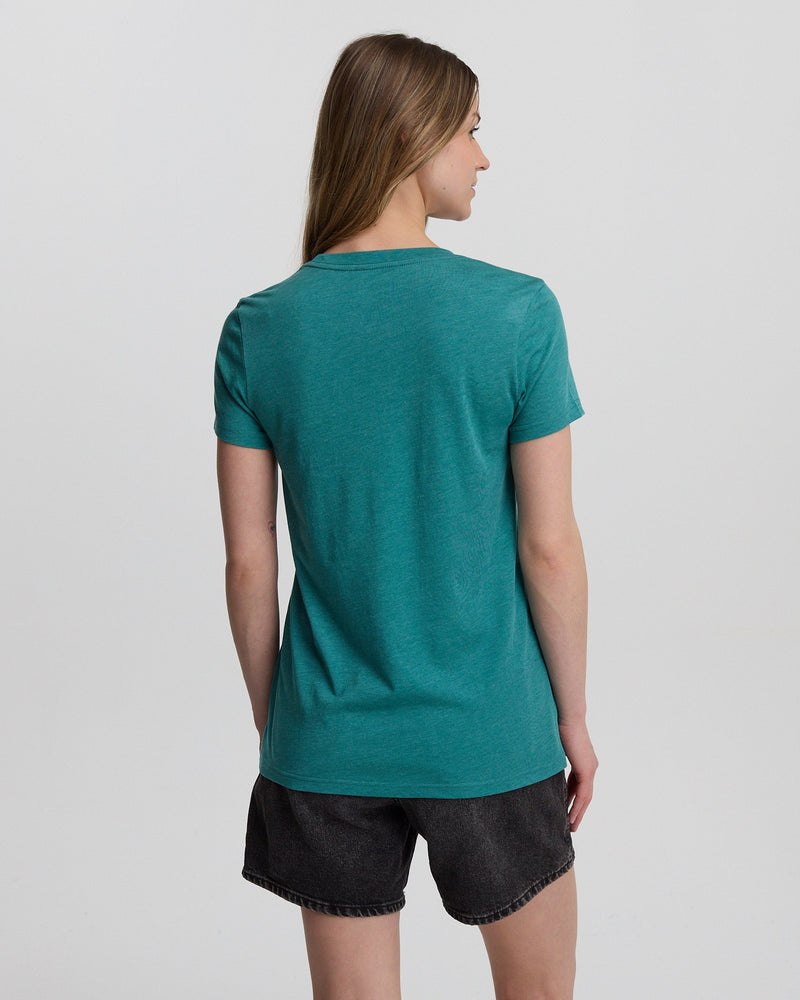 Green-TreeBlend-Regular-Graphic-T-Shirt
