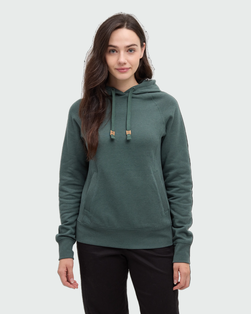 Green-TreeFleece-Rib-Panel-Raglan-Hoodie