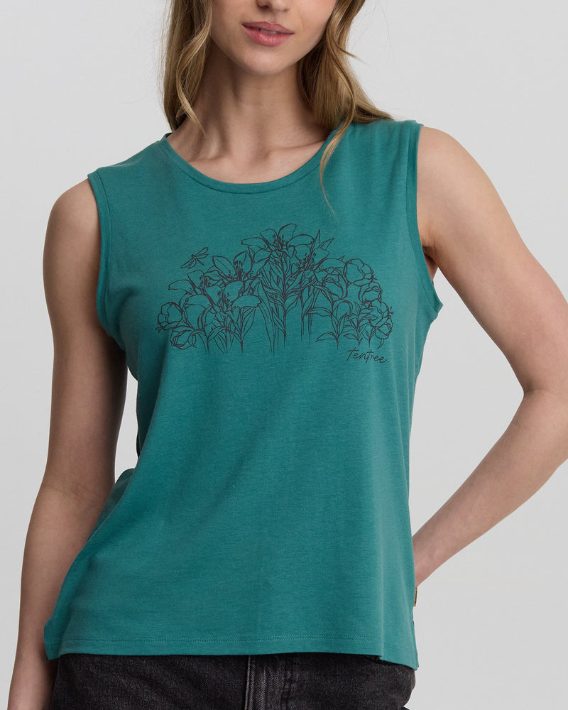 Green-Treeblend-Graphic-Crew-Neck-Tank