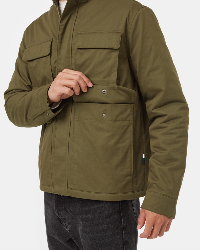 Reusable Java Jackets TechBlend Utility Jacket | Recycled Materials