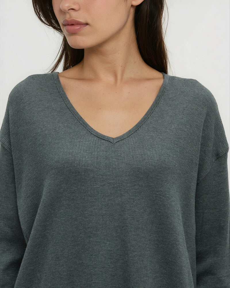 Green-Women_s-Waffle-Longsleeve