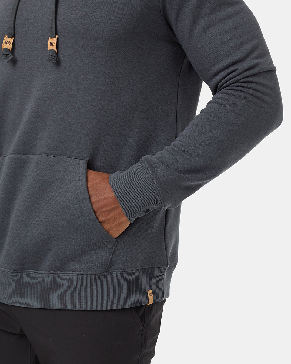 Mens Etched Mountain Hoodie | Recycled Materials