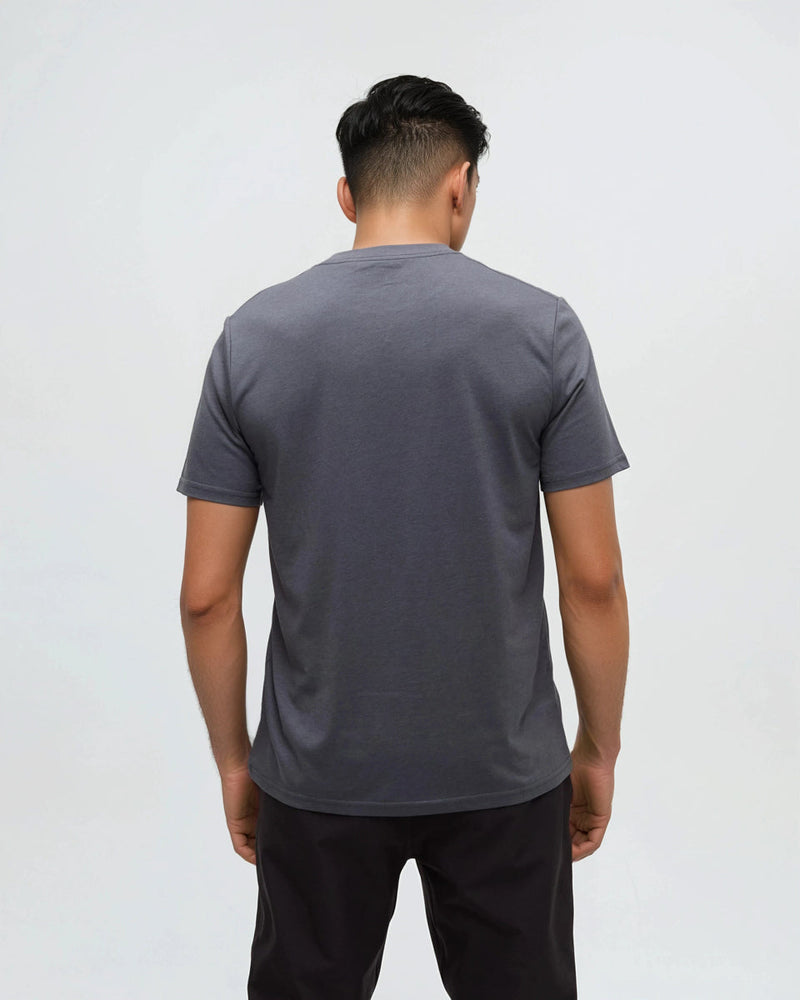 Grey-Printed-Graphic-TreeBlend-T-Shirt