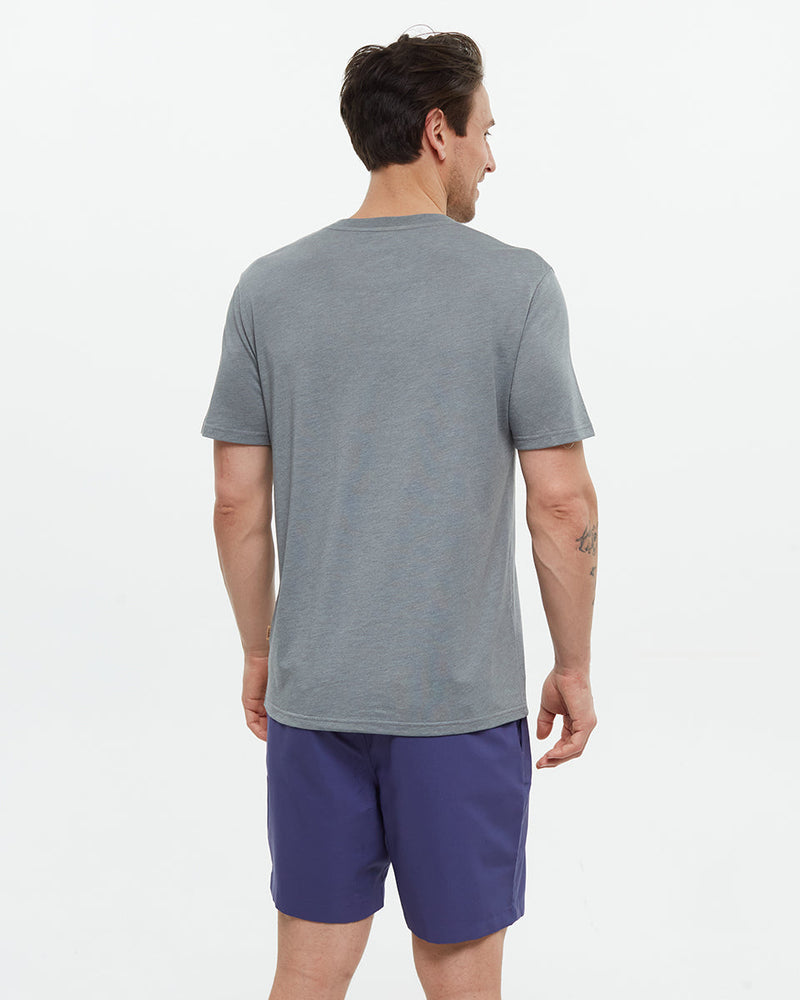 Grey-Regular-Fit-Crew-Neck-T-shirt