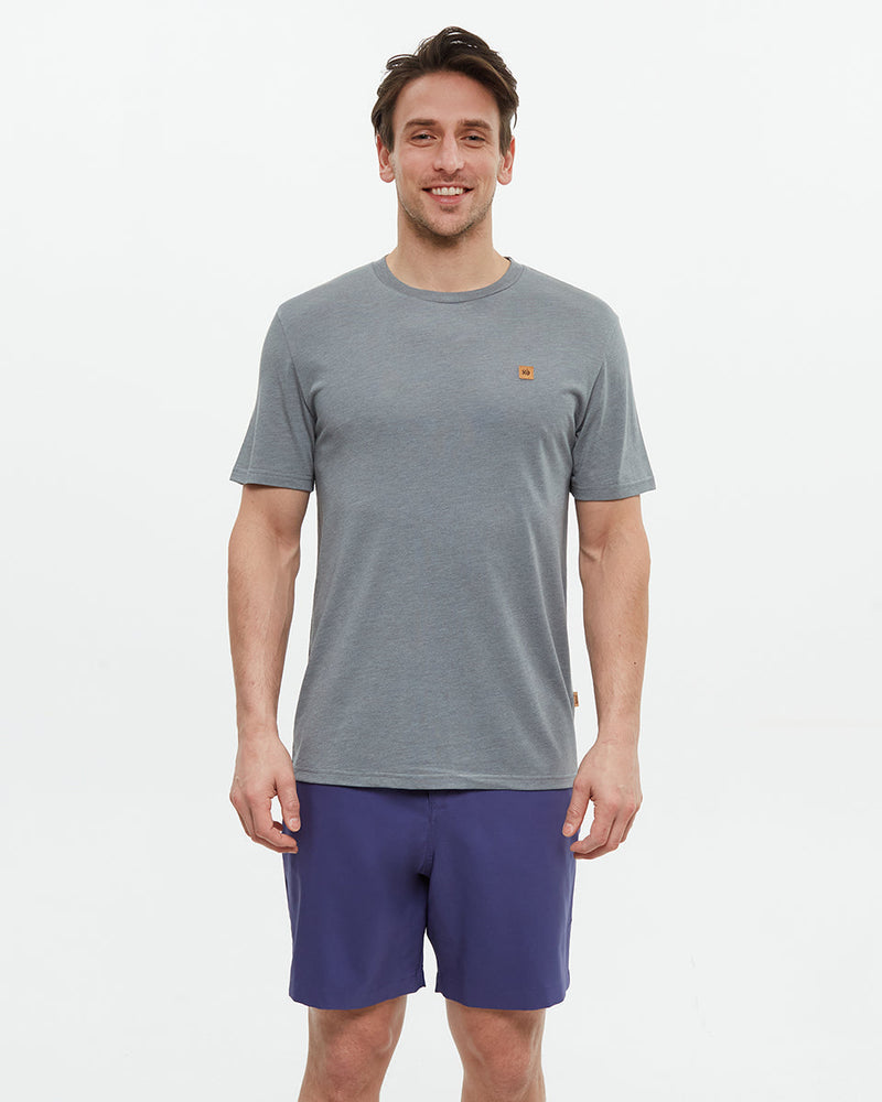 Grey-Regular-Fit-Crew-Neck-T-shirt