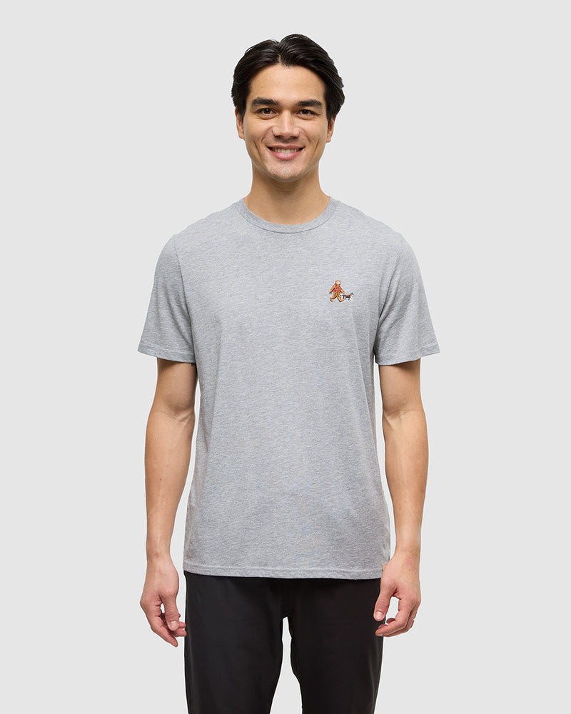 Grey-Regular-Fit-Embroidered-Graphic-T-Shirt