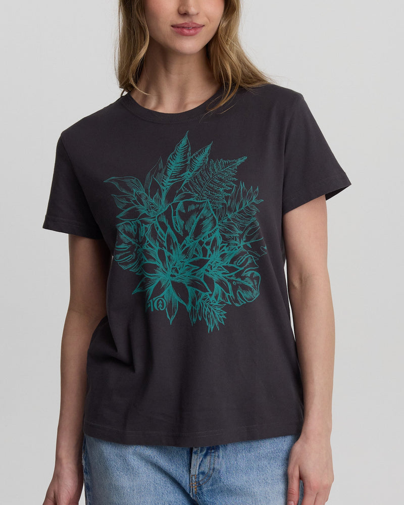 Grey-Relaxed-Graphic-Crew-Neck-T-Shirt