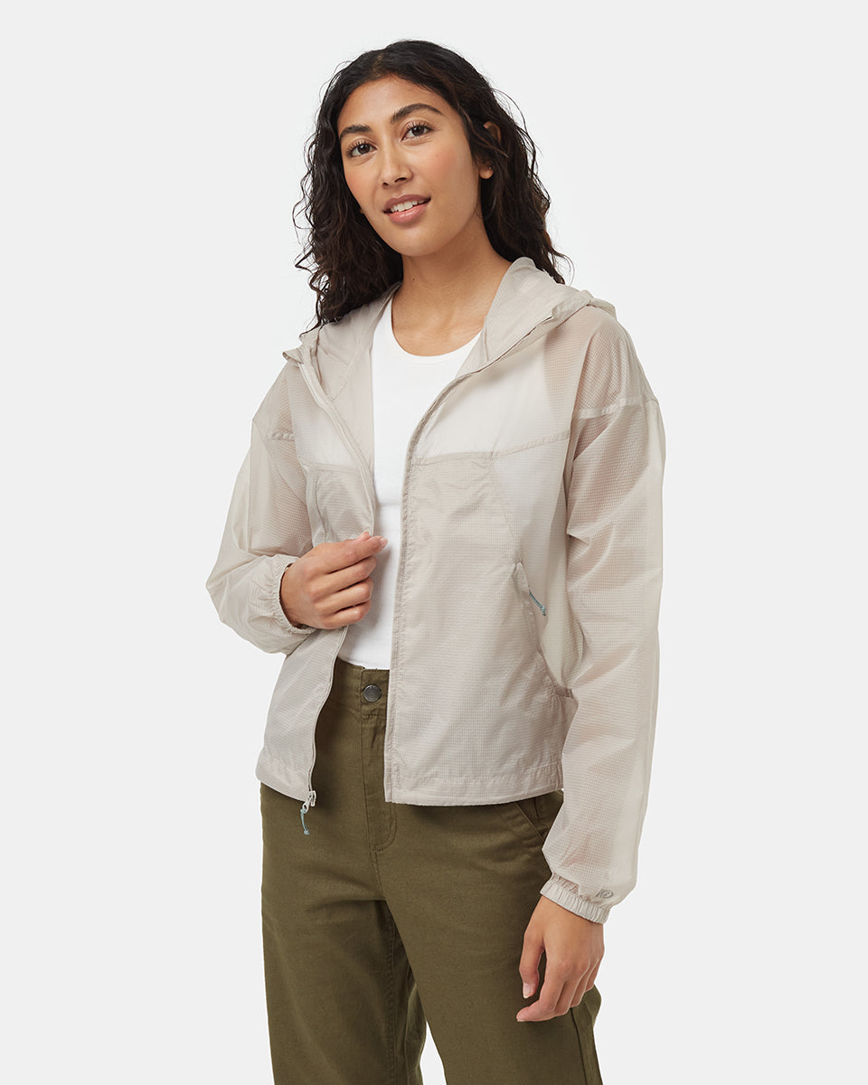 Womens Breeze Nylon Jacket | Recycled Nylon