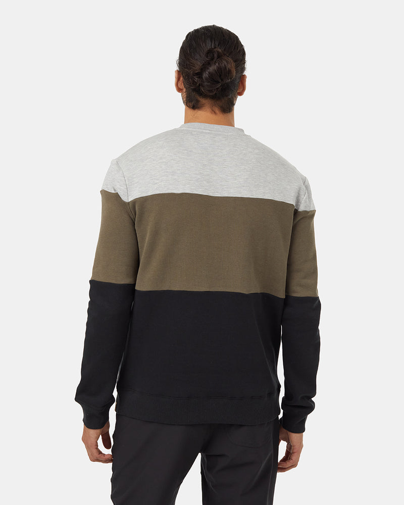 Multi-Mens-Stripe-Colour-Crew-Neck-Sweatshirt
