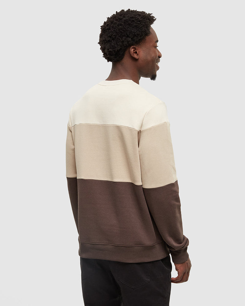 Multi-TreeFleece-Blocked-Classic-Crew