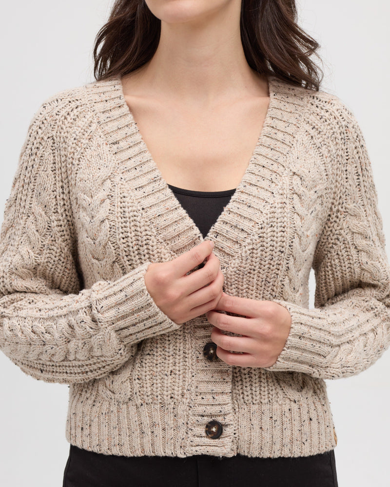 Oatmeal-Women_s-Button-front-Cropped-Cardigan