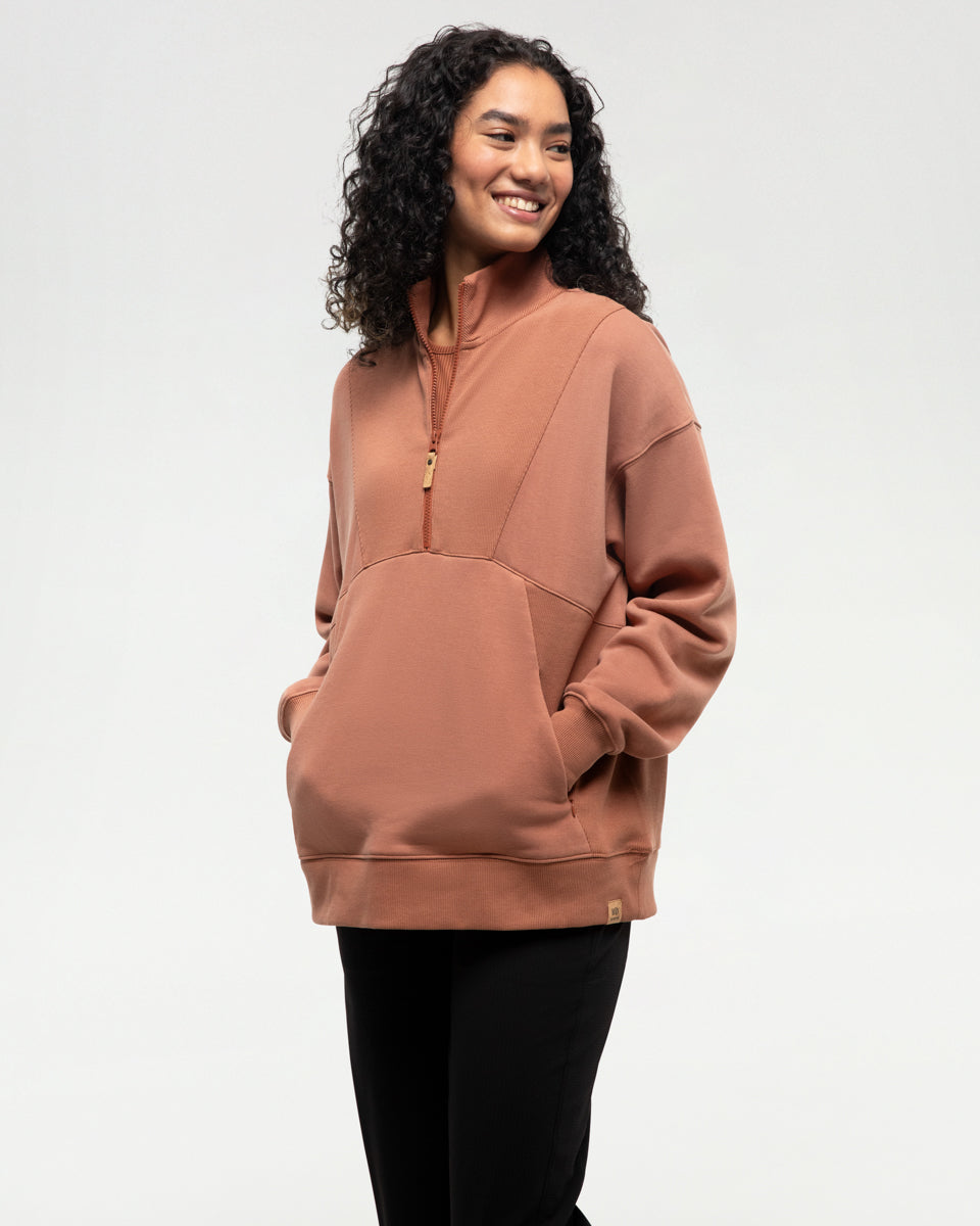 Womens Finlayson 1/4 Zip | Recycled Materials