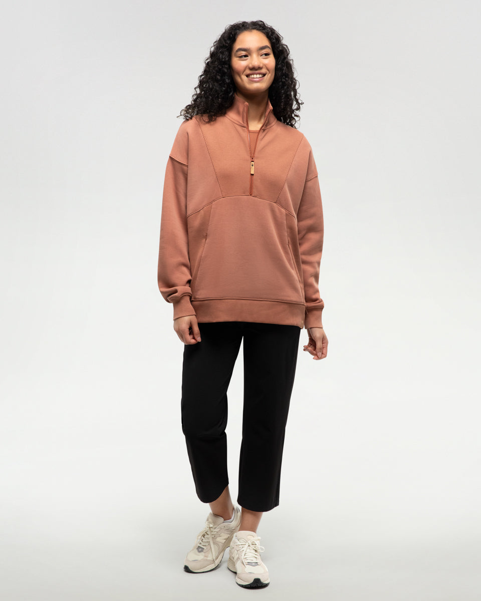 Womens Finlayson 1/4 Zip | Recycled Materials