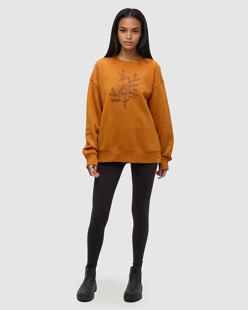 Orange-Relax-Printed-Graphic-TreeFleece-Crew