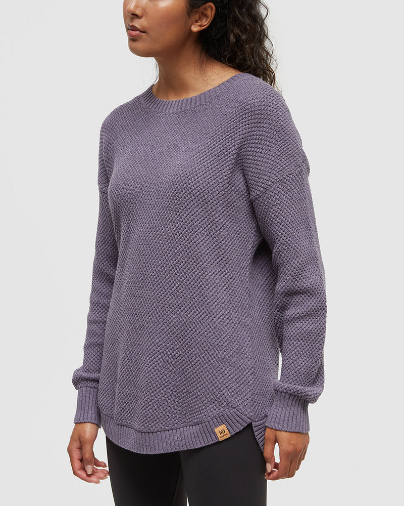 Purple-Highline-Drop-Shoulder-Sweater