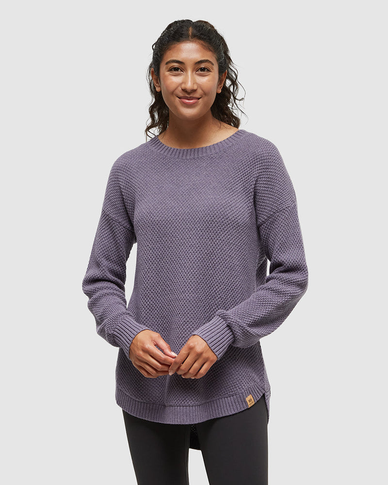 Purple-Highline-Drop-Shoulder-Sweater
