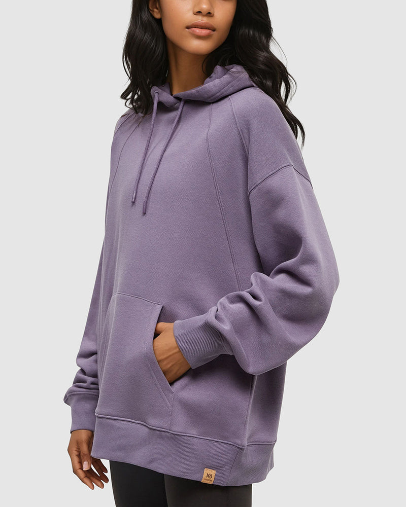 Purple-TreeFleece-Oversized-Hoodie