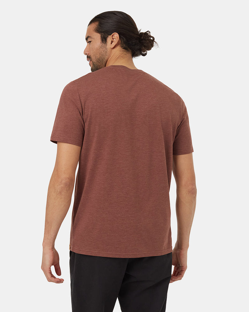 Red-Crew-Neck-Graphic-Shortsleeve-T-Shirt