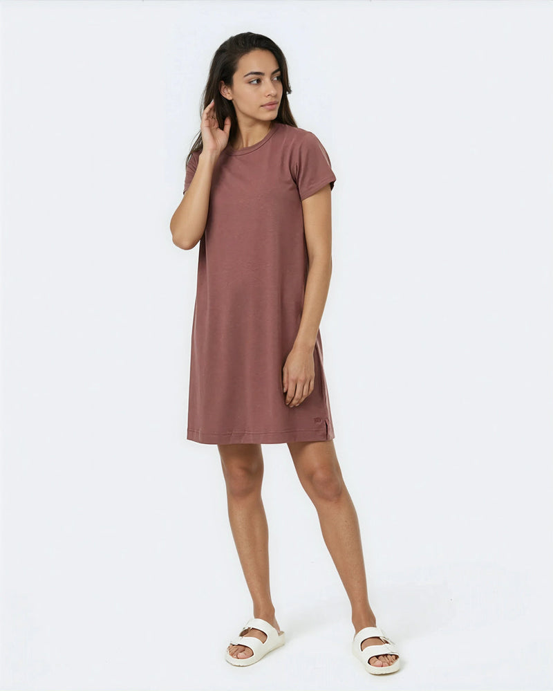Womens TreeBlend T-Shirt Dress | Recycled Materials Womens TreeBlend T-Shirt Dress | Recycled Materials