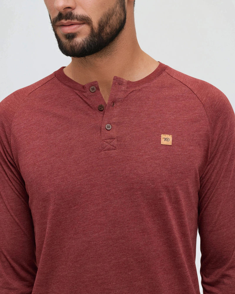 Red-TreeBlend-Classic-Henley-Longsleeve