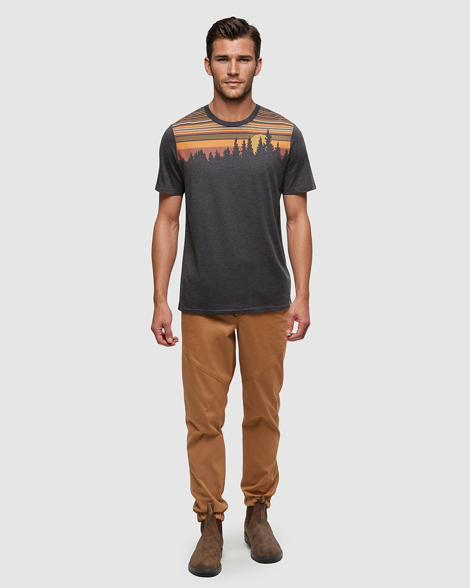 Mens Retro Juniper Classic T-Shirt | Recycled Polyester