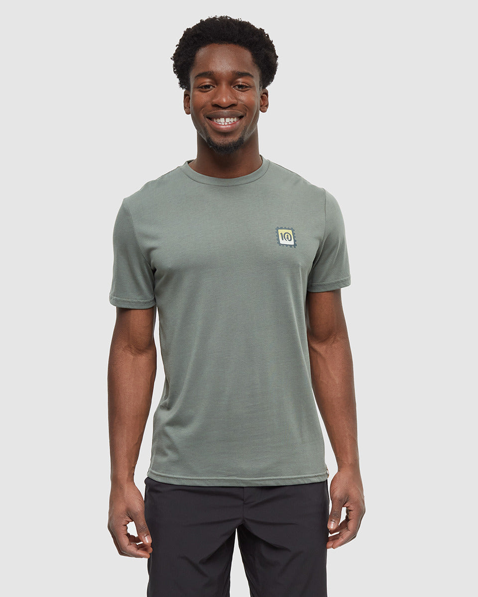 Mens Emerald Edge T-Shirt | Recycled Materials