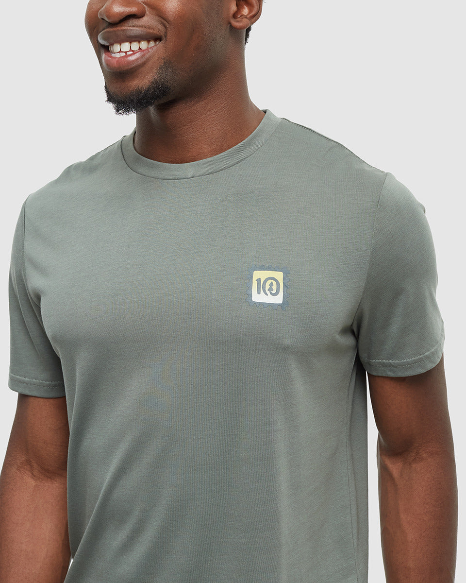 Mens Emerald Edge T-Shirt | Recycled Materials