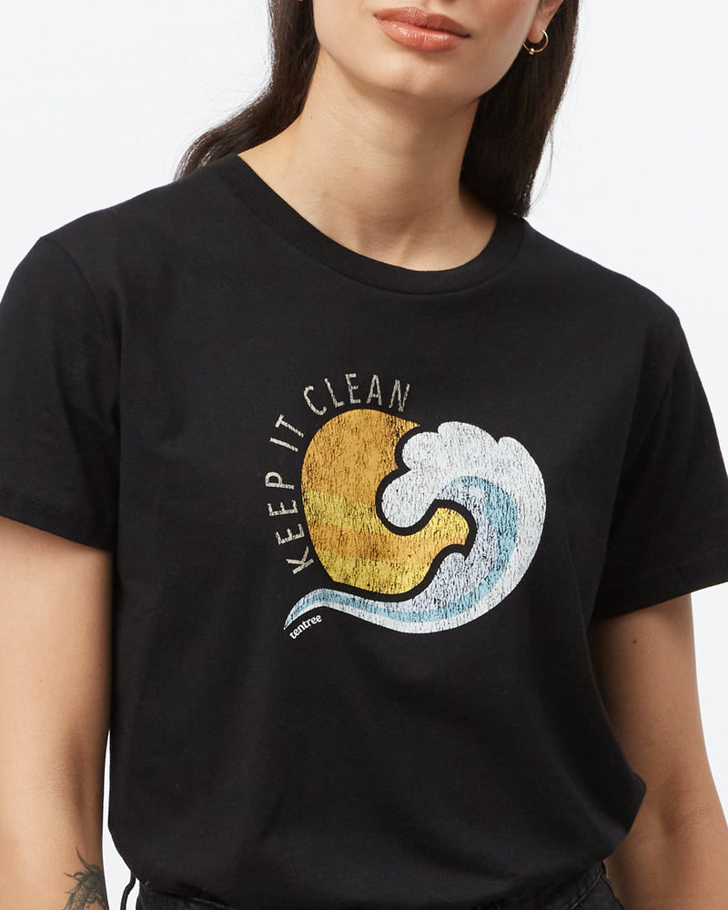 Simple Clean Tee Organic Cotton Keep It Clean | Recycled Materials