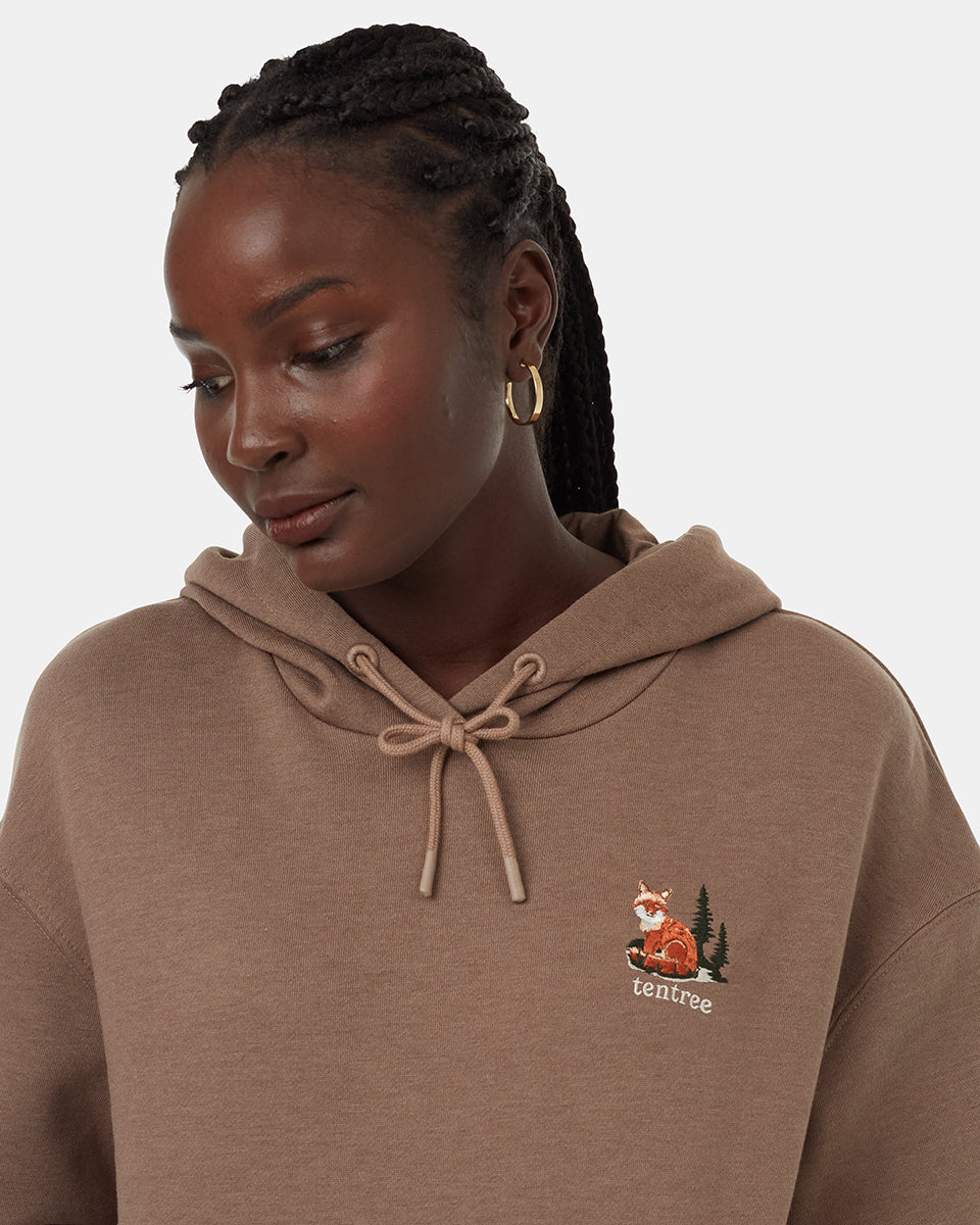 Fox Wordmark Hoodie | Recycled Materials
