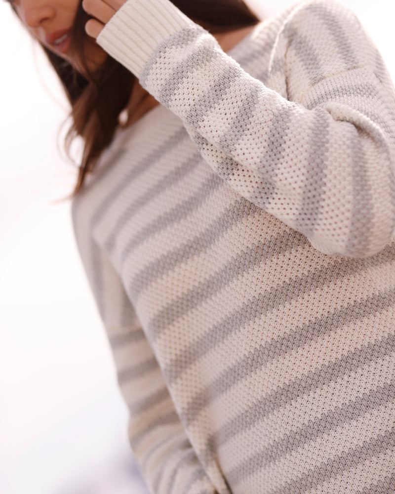 White-Highline-Drop-Shoulder-Sweater