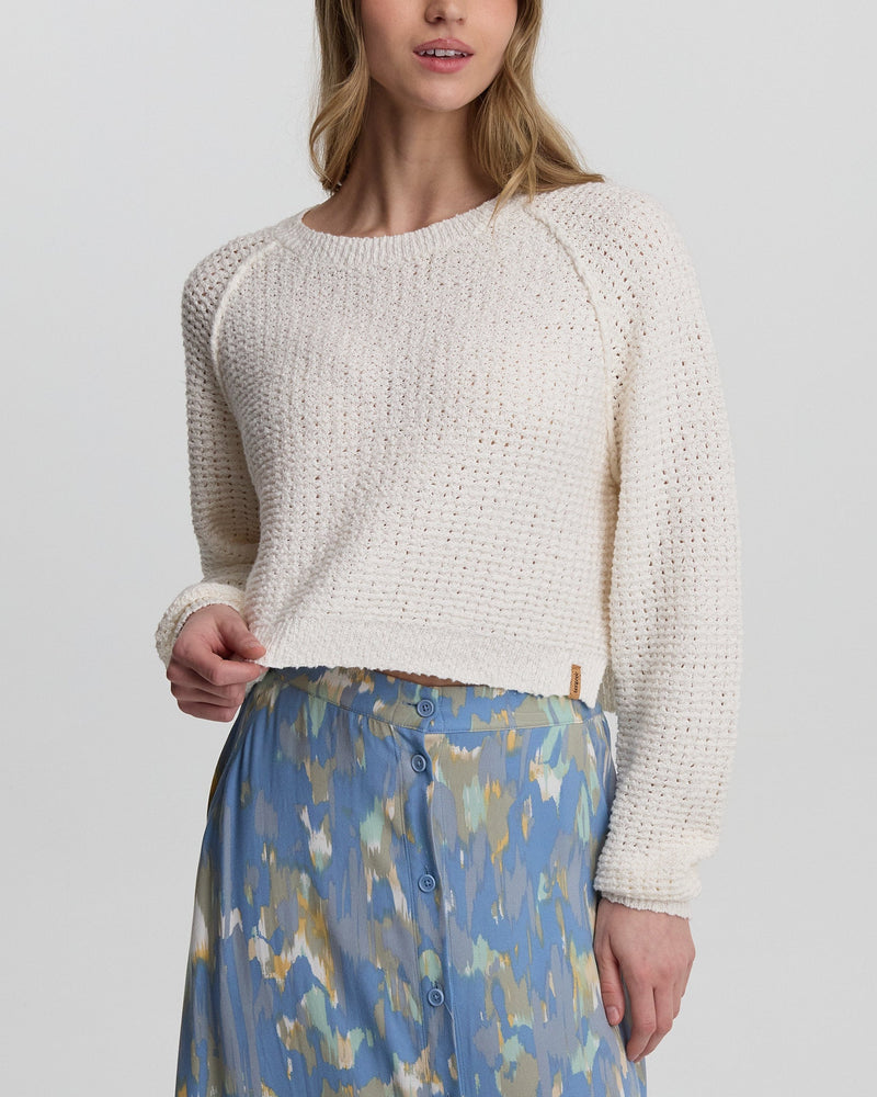 White-Oversize-Cropped-Recycled-Cotton-Sweater