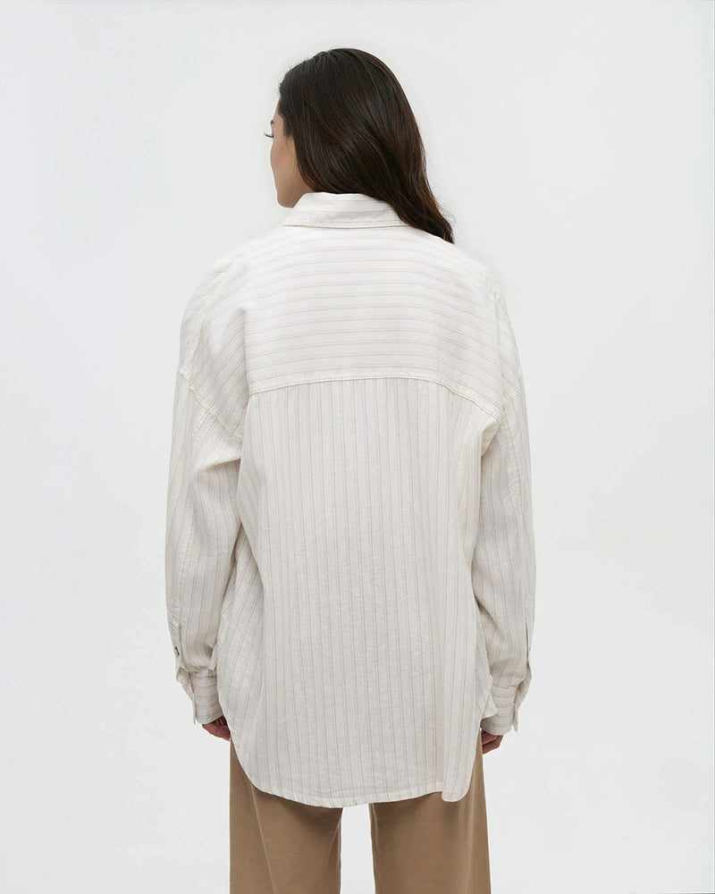 White-Oversized-Fit-Collared-Shirt