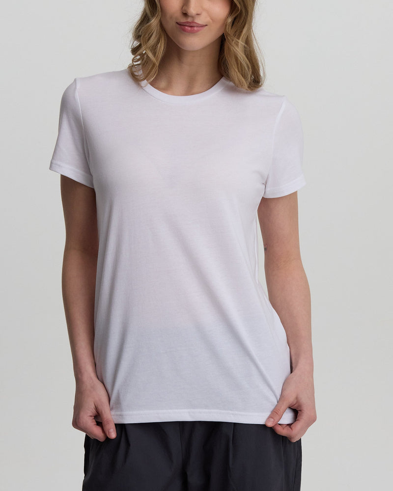 White-Recycled-Polyester-Crew-Neck-T-Shirt