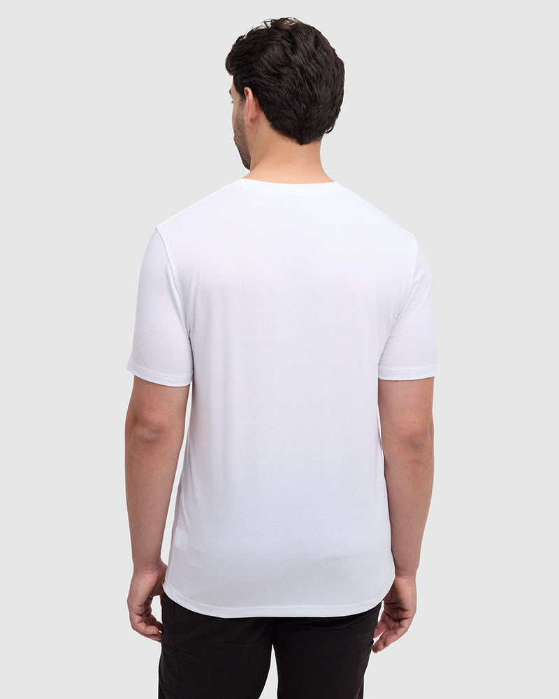 White-Treeblend-Crew-Neck-Pocket-T-Shirt