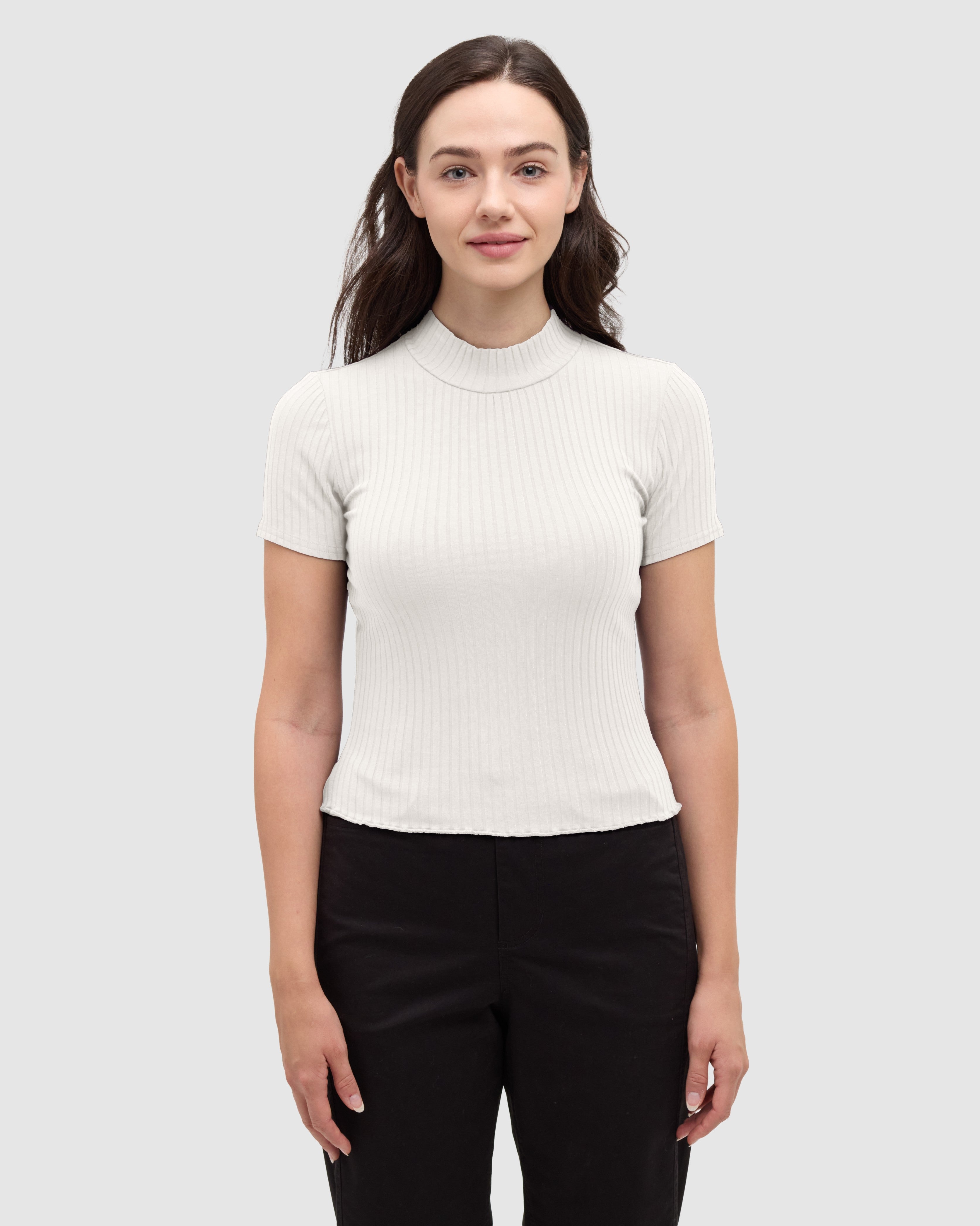 Womens Whitney Mockneck | Recycled Materials