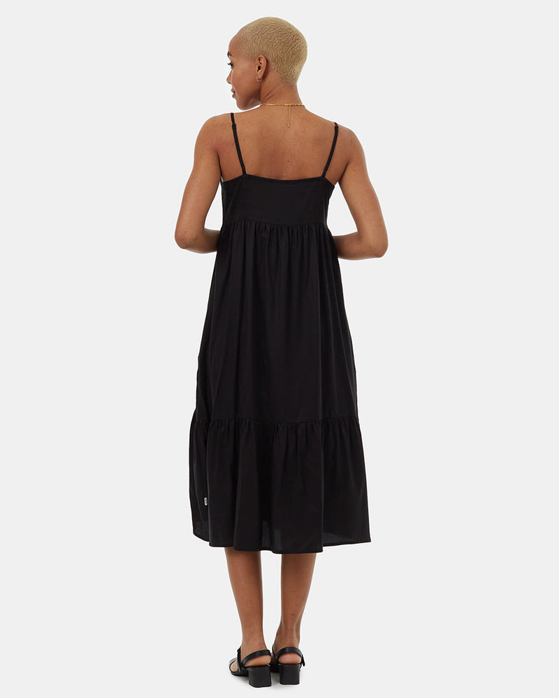 black cami dress Womens Tiered Cami Dress