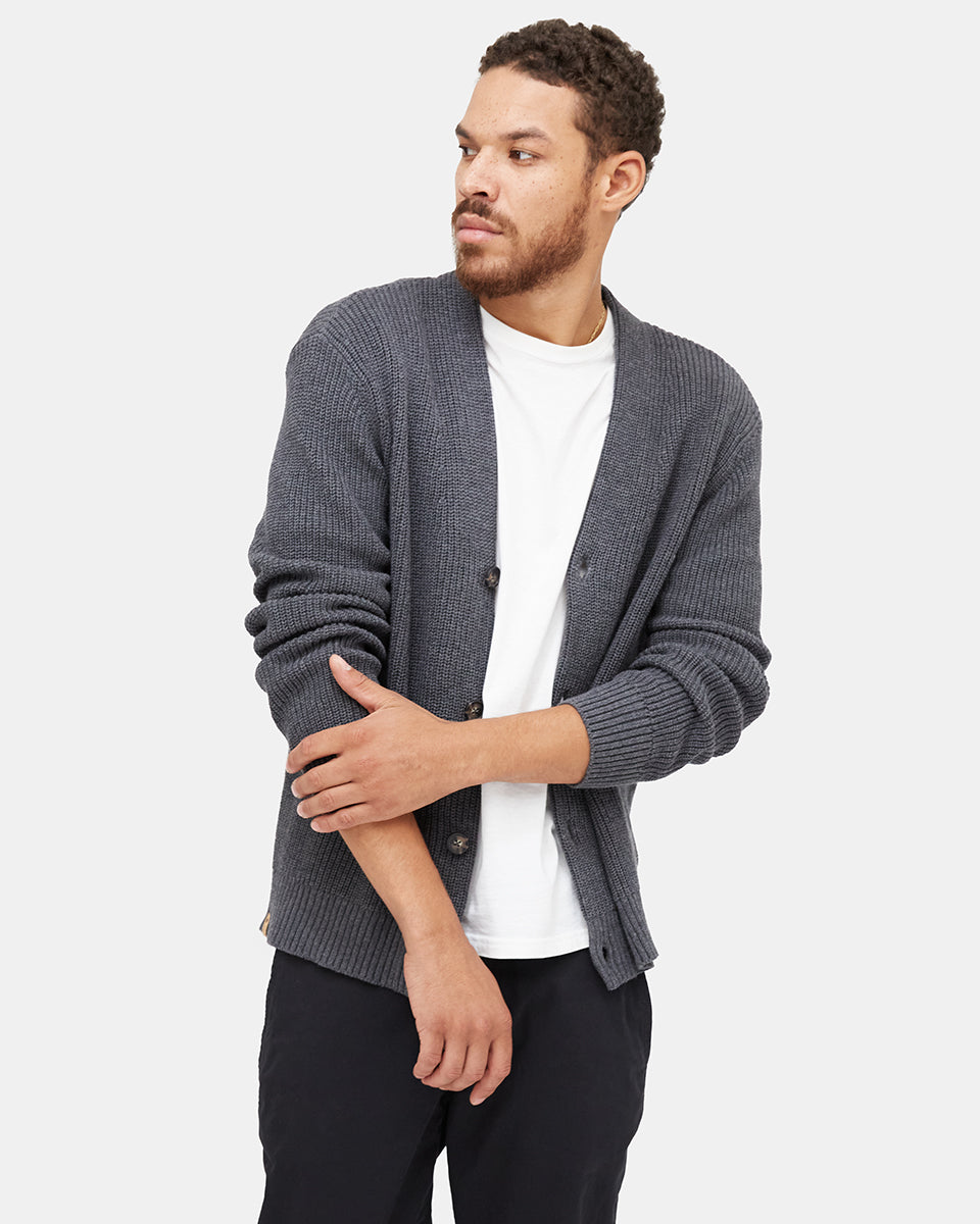 Mens Highline Cardigan | Organic Cotton