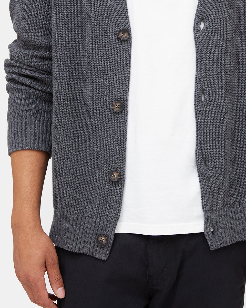 Mens Highline Cardigan | Organic Cotton