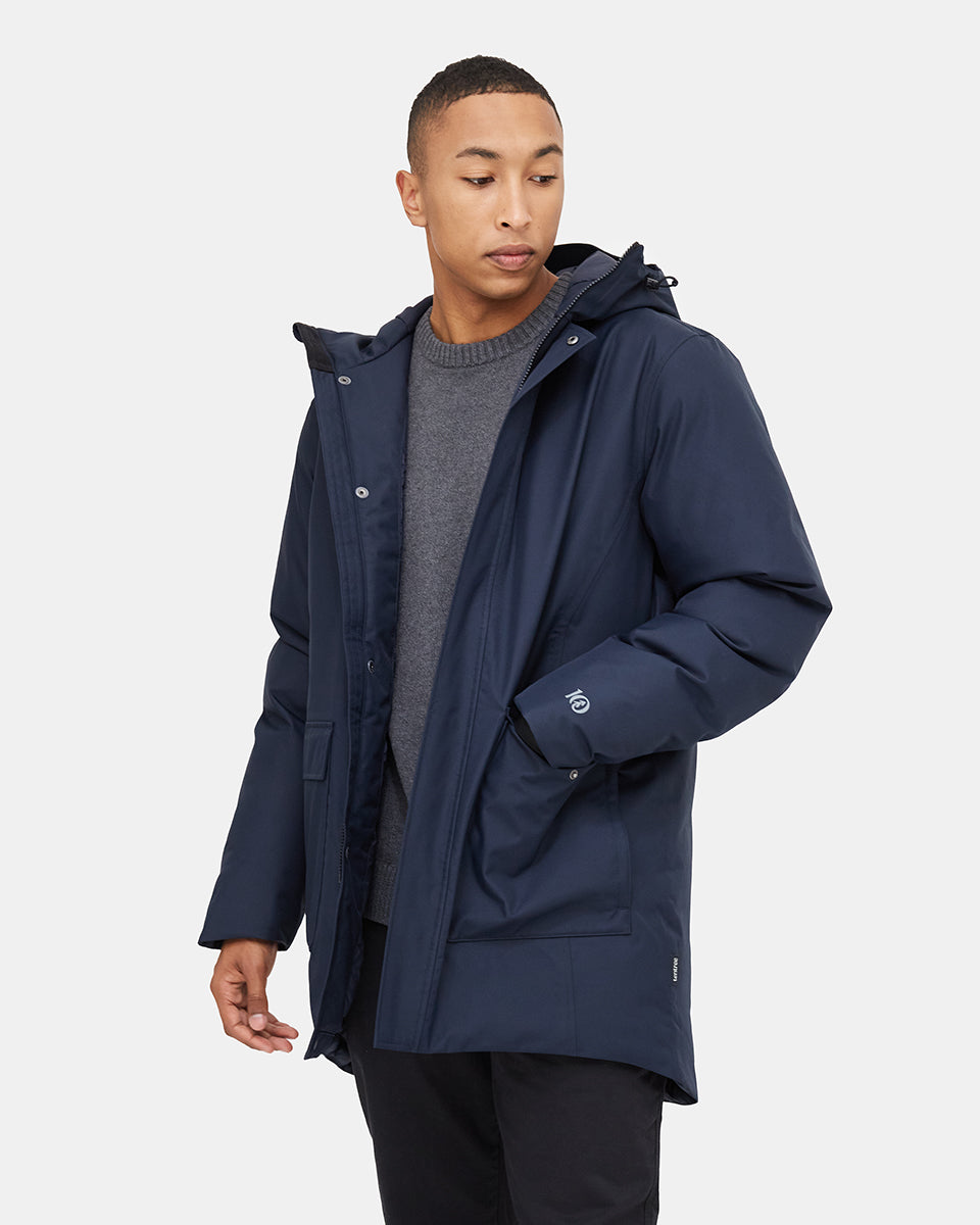 Mens Daily Parka | Recycled Polyester