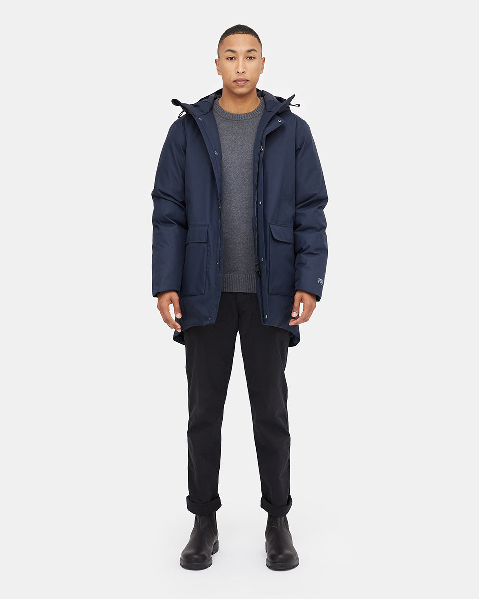 Mens Daily Parka | Recycled Polyester