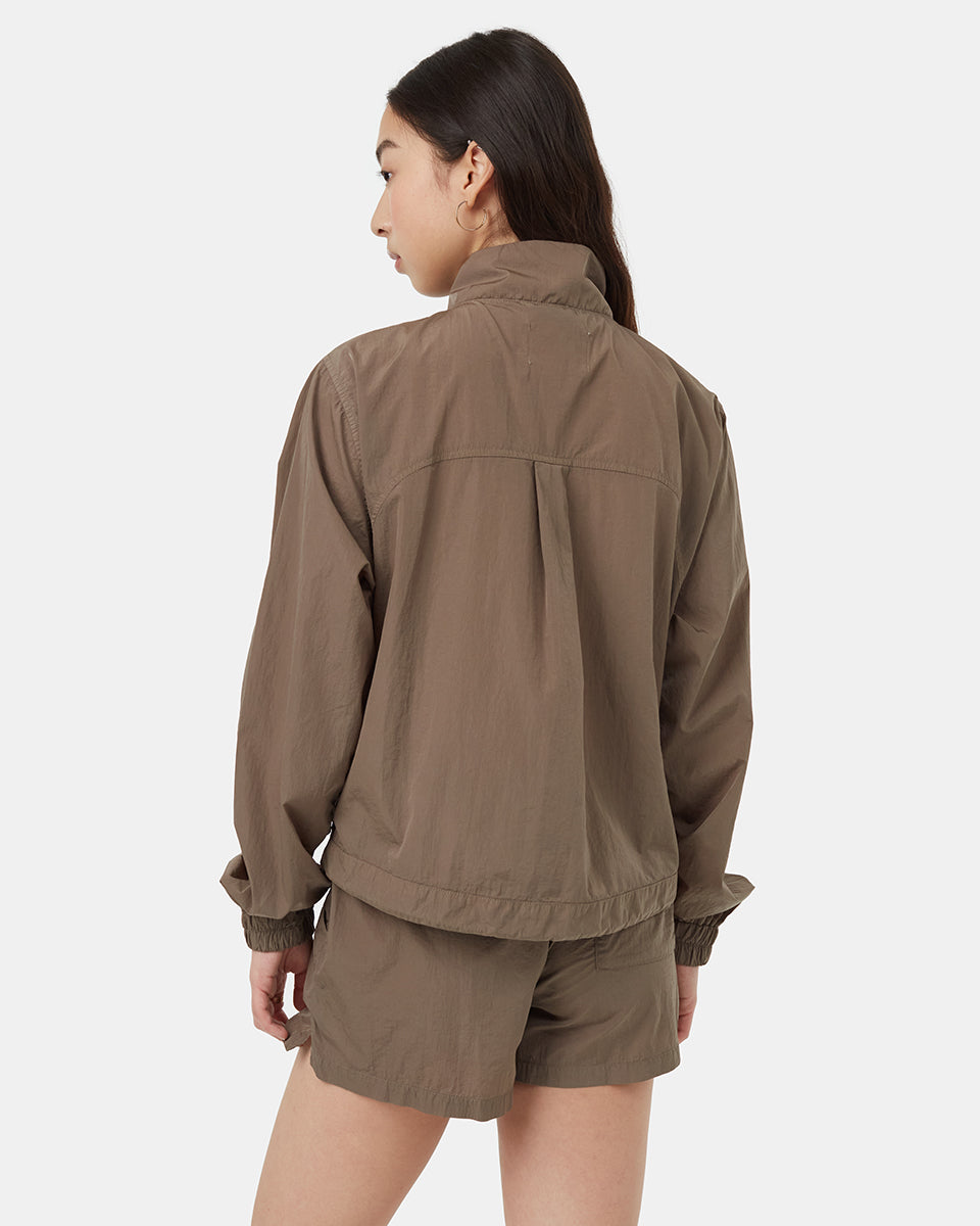 Womens Recycled Nylon Short Jacket | Recycled Nylon