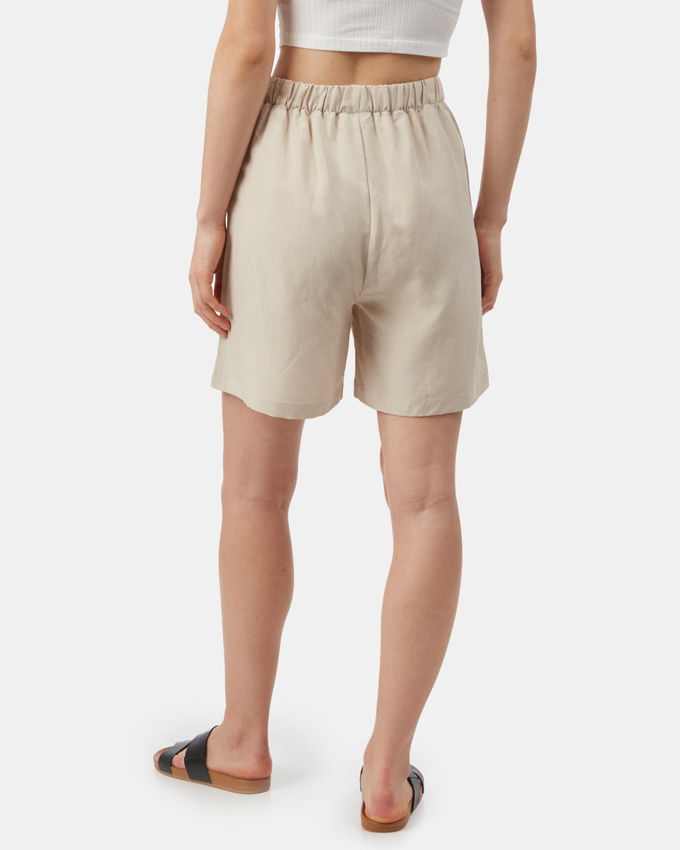 Womens Linen City Short | TENCEL™ Lyocell
