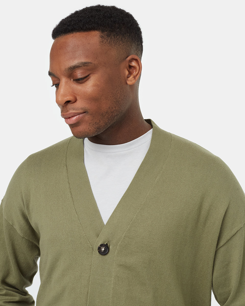 Mens Highline Organic Cotton Cardigan | Organic Cotton