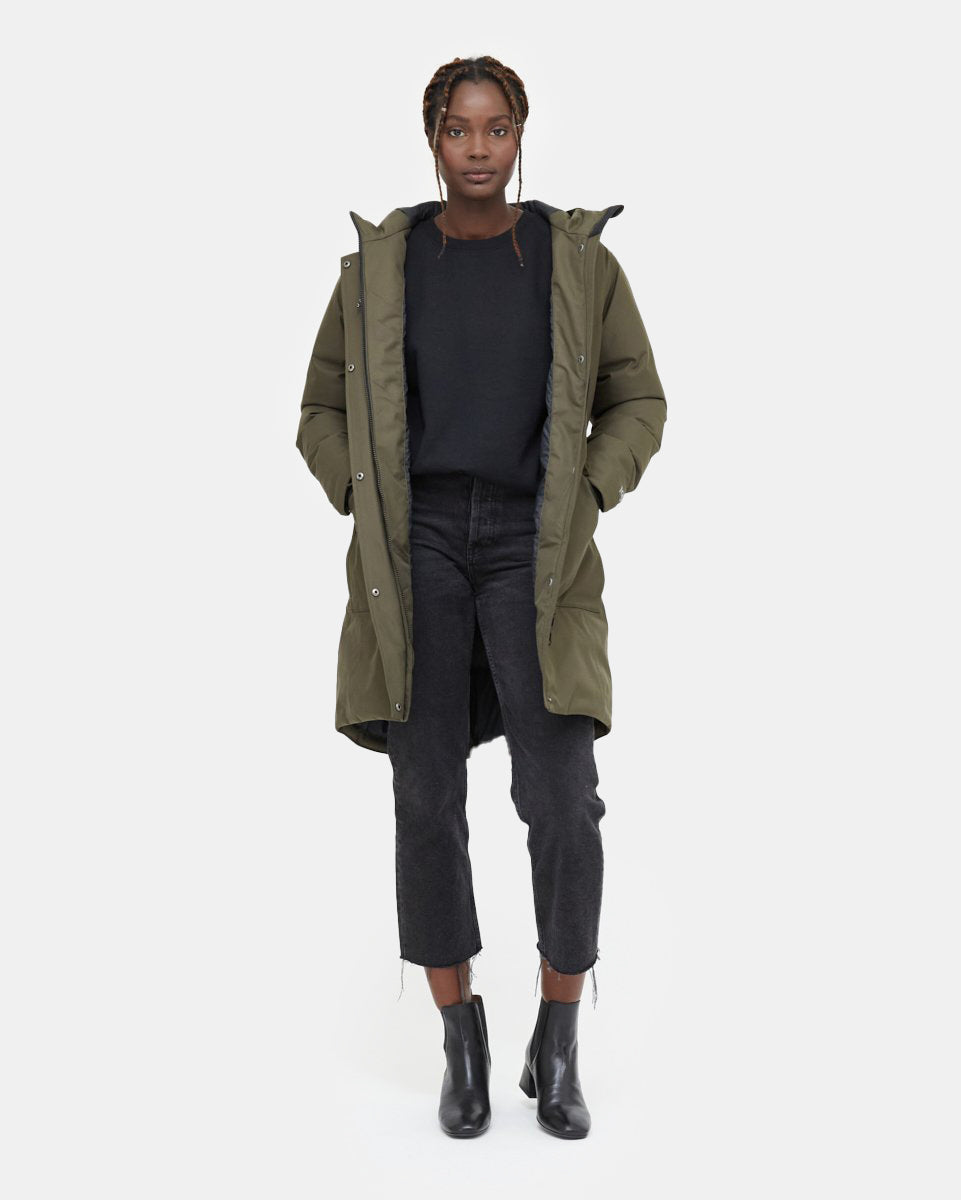 Womens Daily Parka | Recycled Polyester