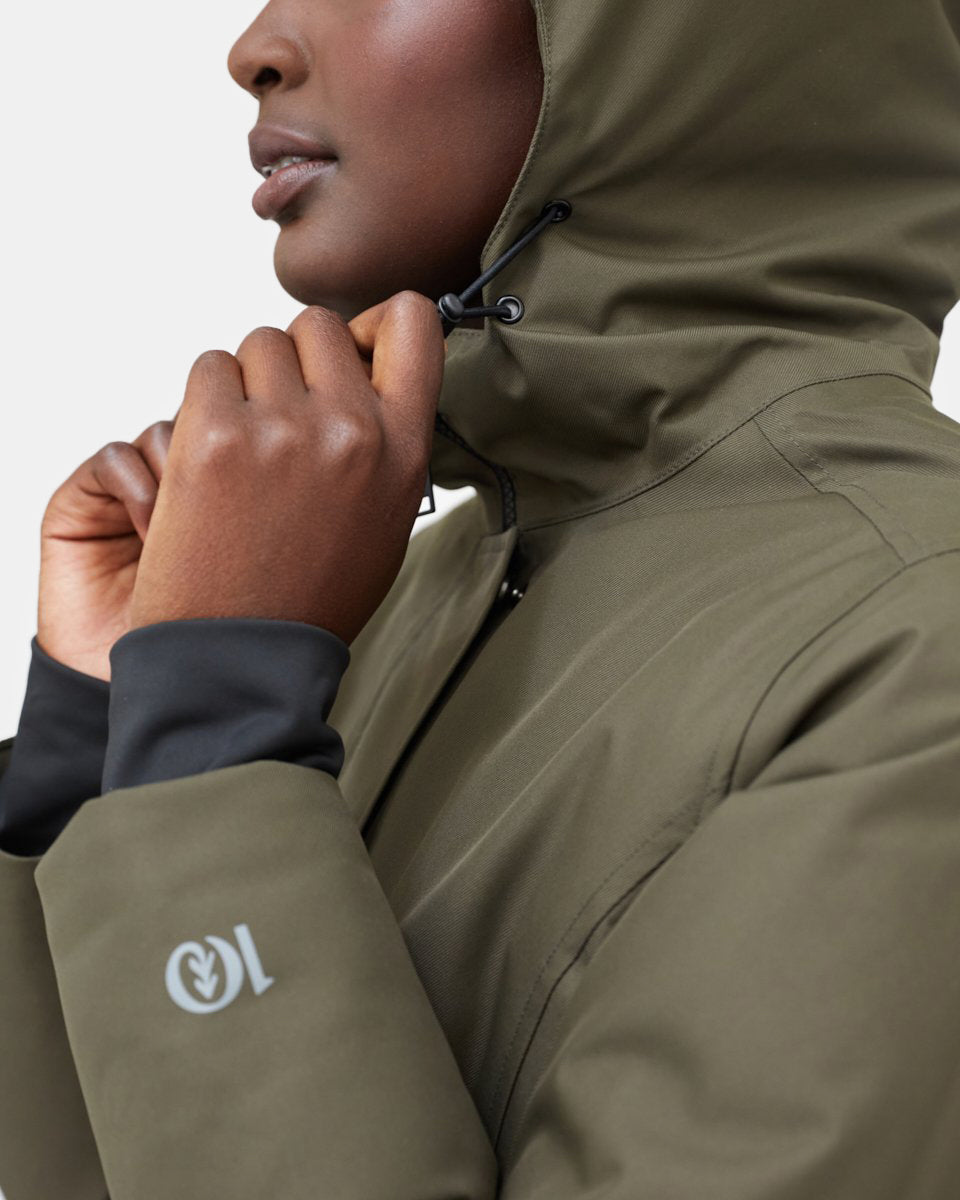 Womens Daily Parka | Recycled Polyester Womens Daily Parka | Recycled Polyester