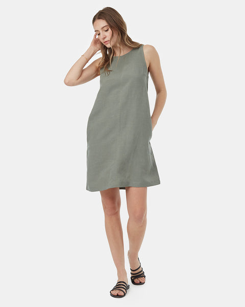 Womens TreeLinen A-Line Dress