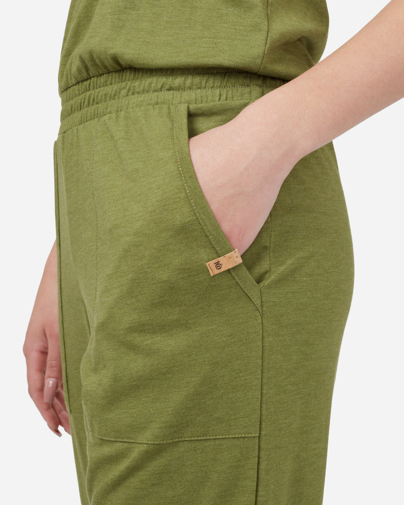 Green Women's Recycled Tank Jumpsuit