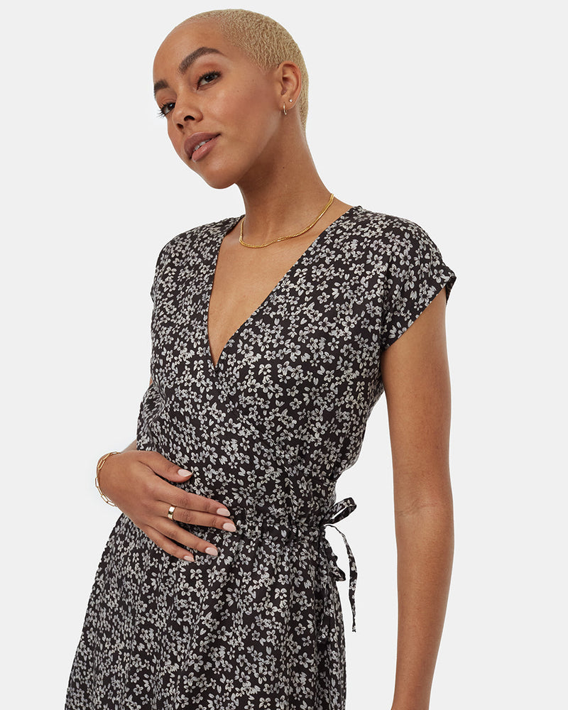 ladies tencel dress Stetson Denim Tie-Front Dress