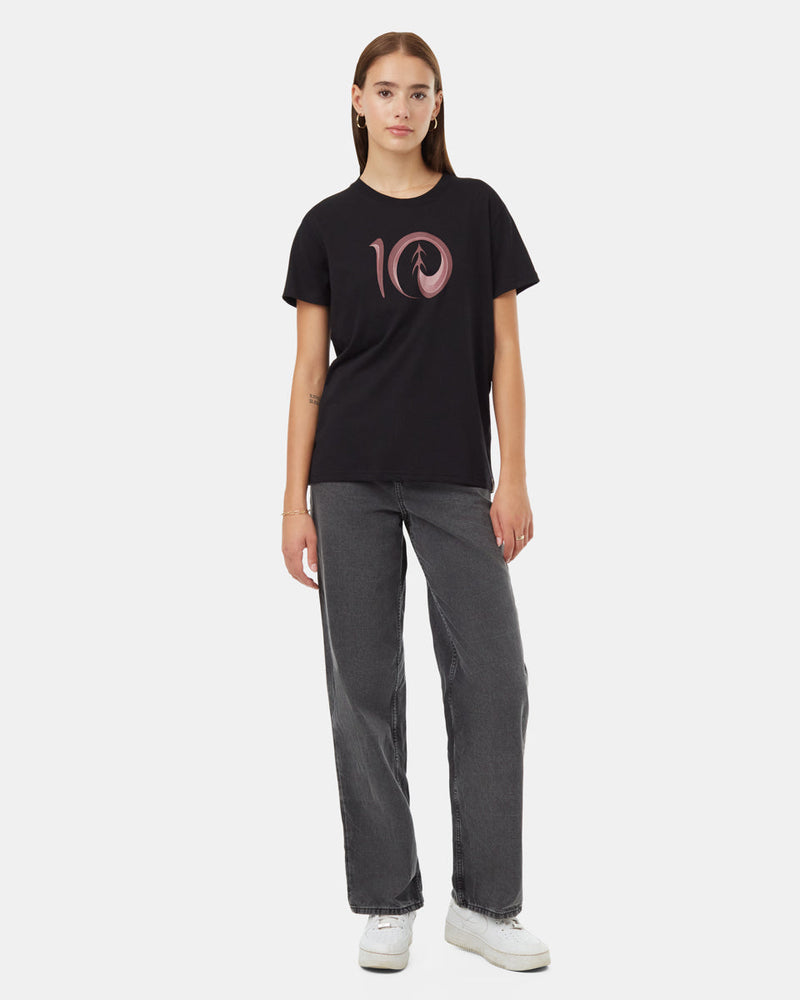 Black-Recycled-Polyester-Graphic-T-Shirt