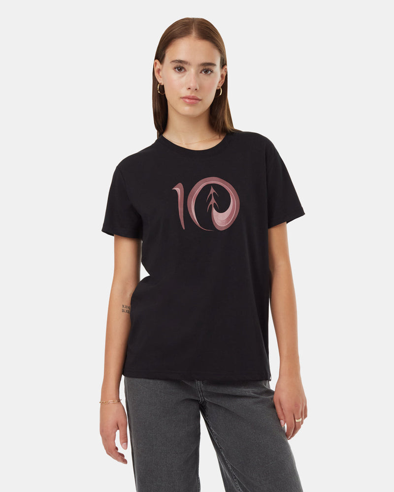 Black-Recycled-Polyester-Graphic-T-Shirt